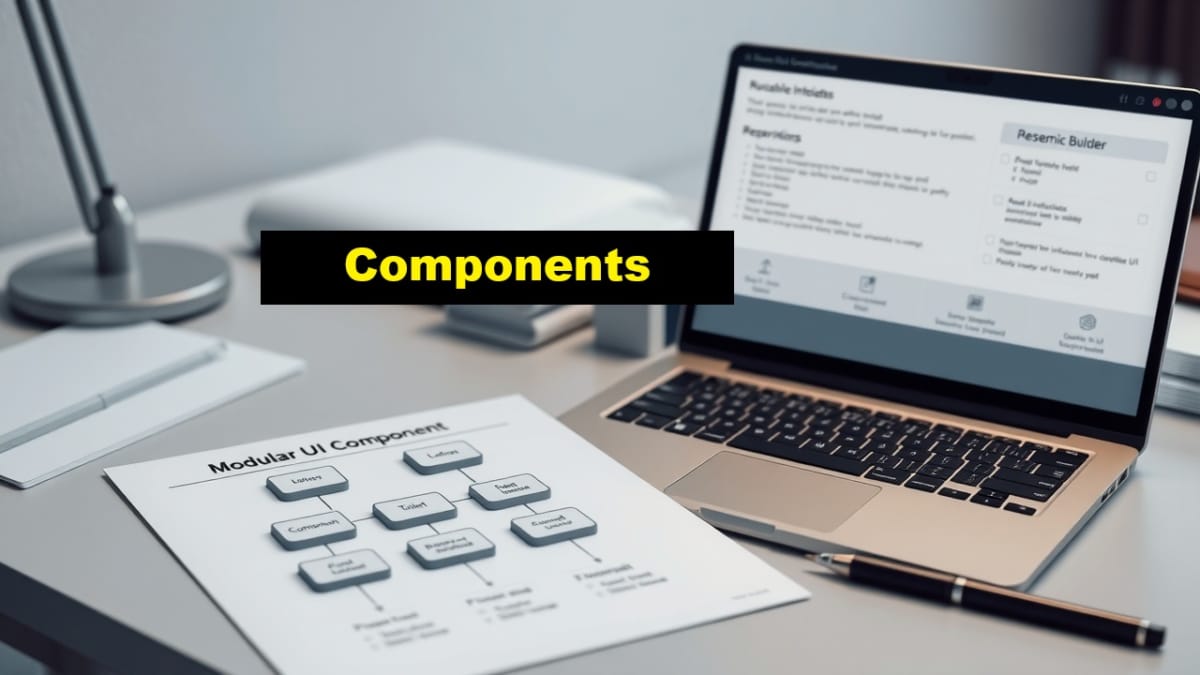 bricks component library definition checklist