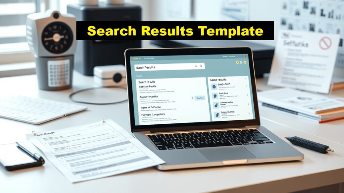 bricks search template definition checklist