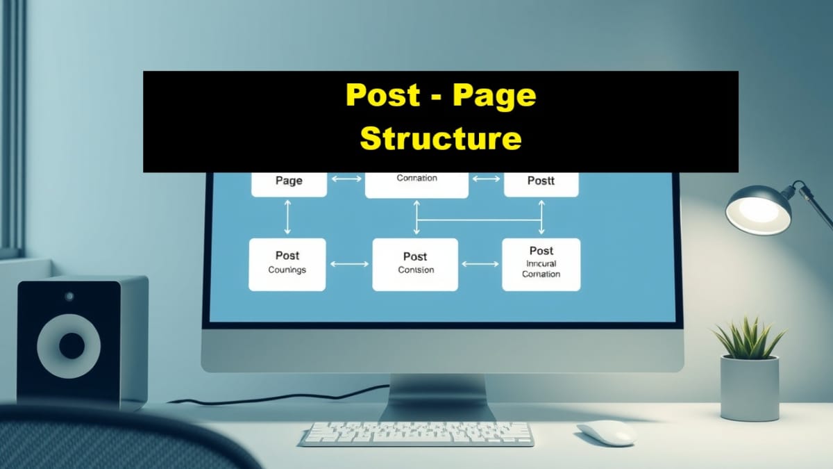 content systems post page structure