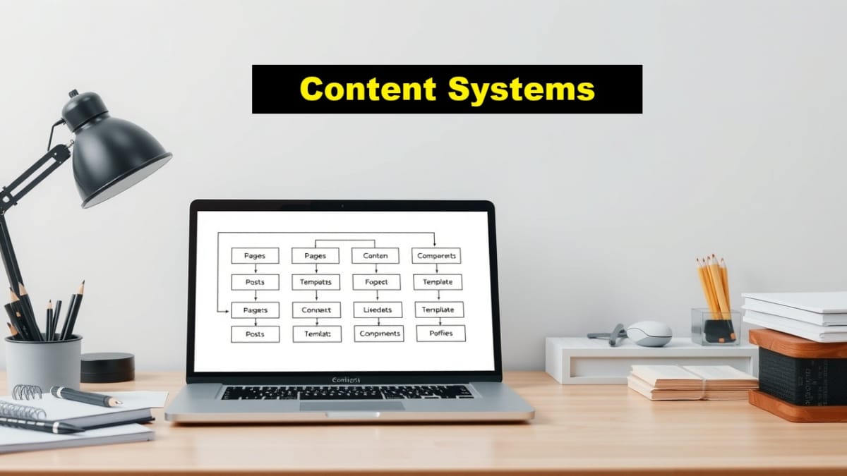 content systems structure and workflow overview