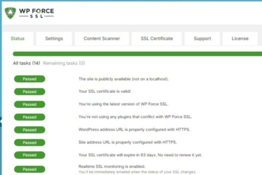 force ssl wordpress scanner improves security of wordpress websites