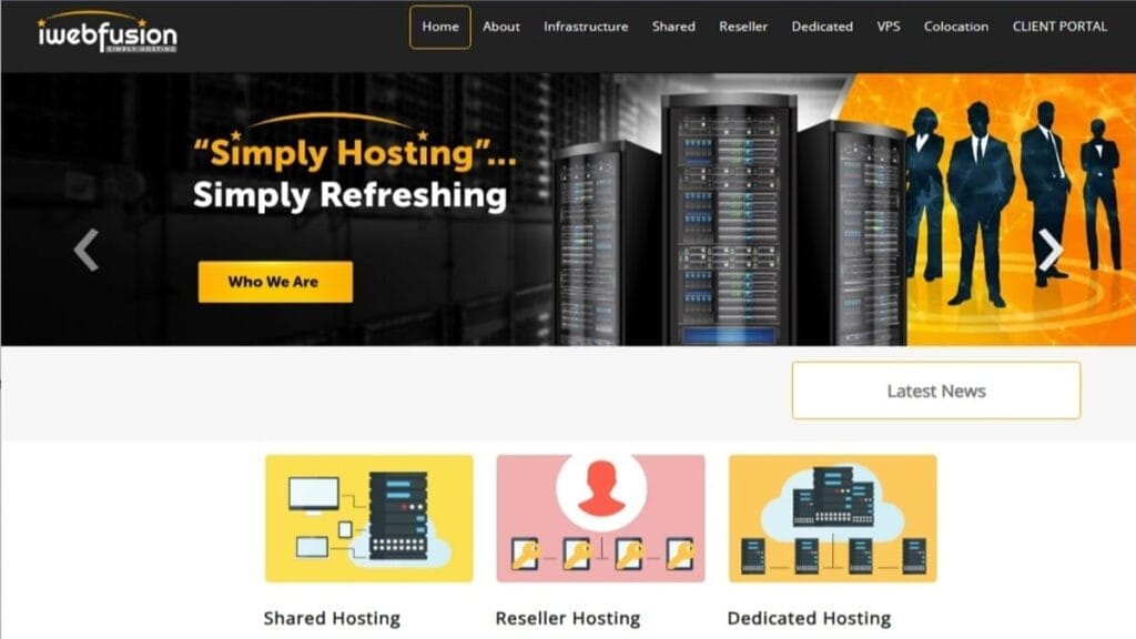 iwebfusion meets website technical requirements