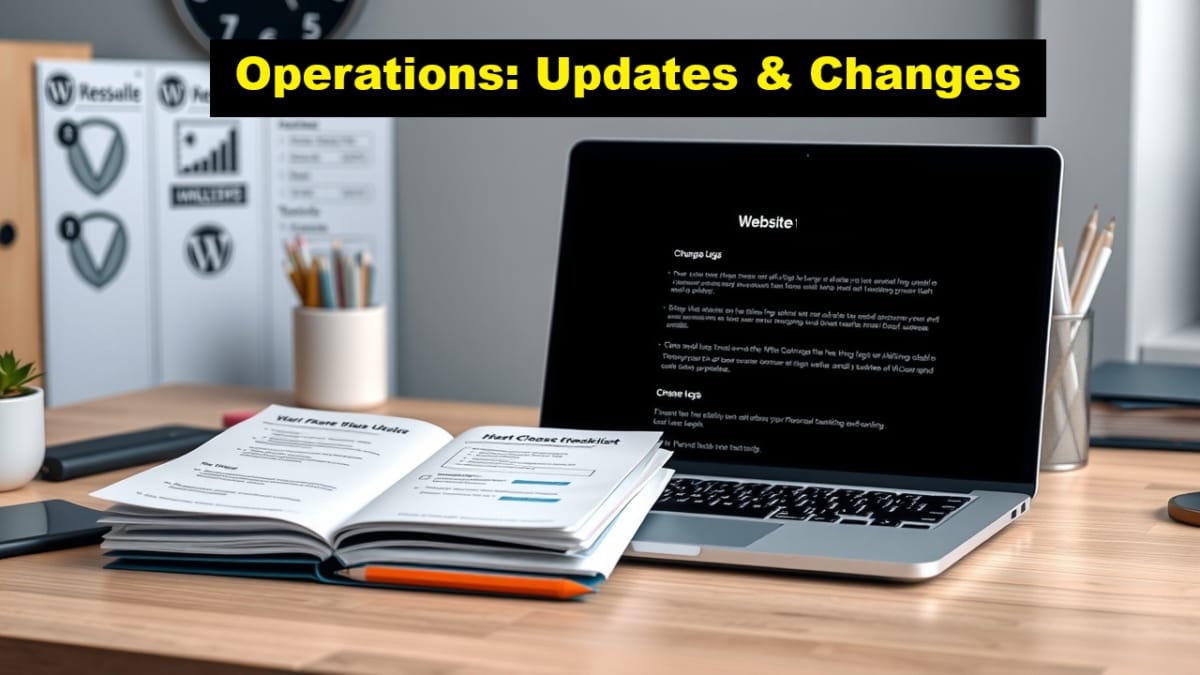wordpress updates and change management checklist