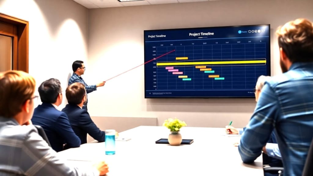 project timeline for website project plans