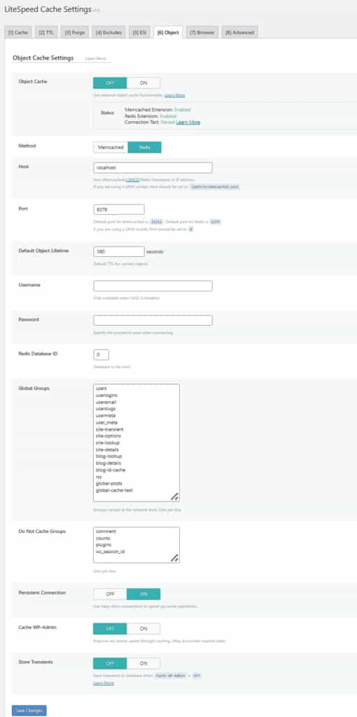 tab object best lscwp plugin setting