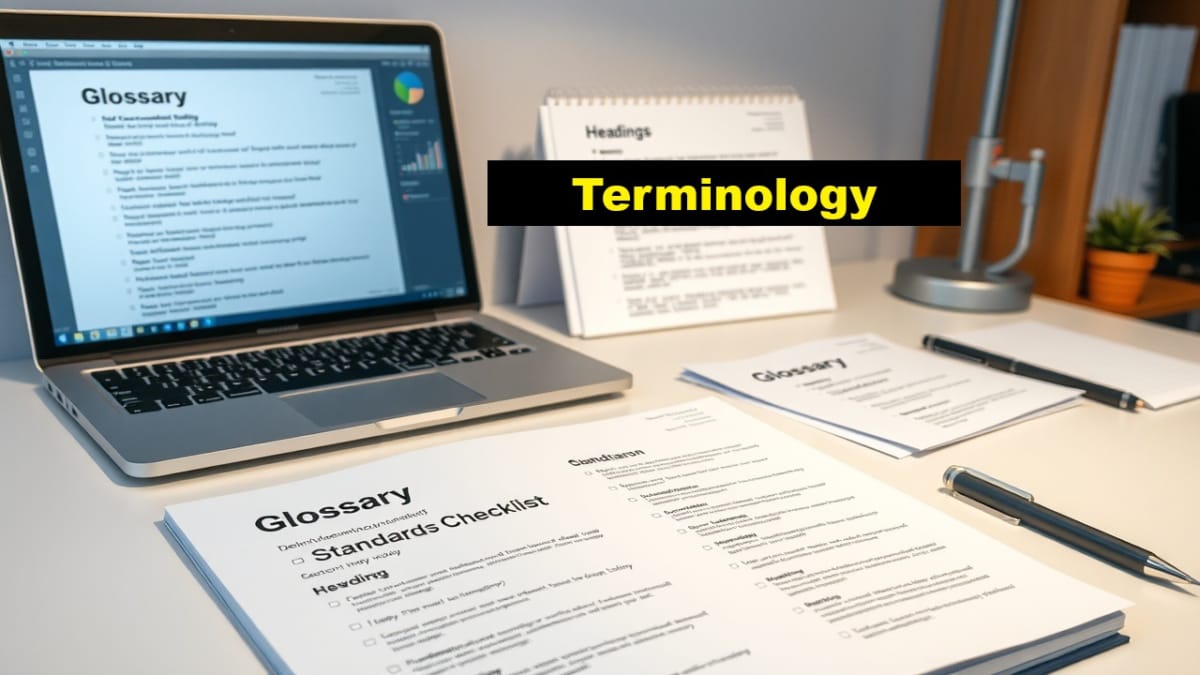 terminology and conventions for system documentation