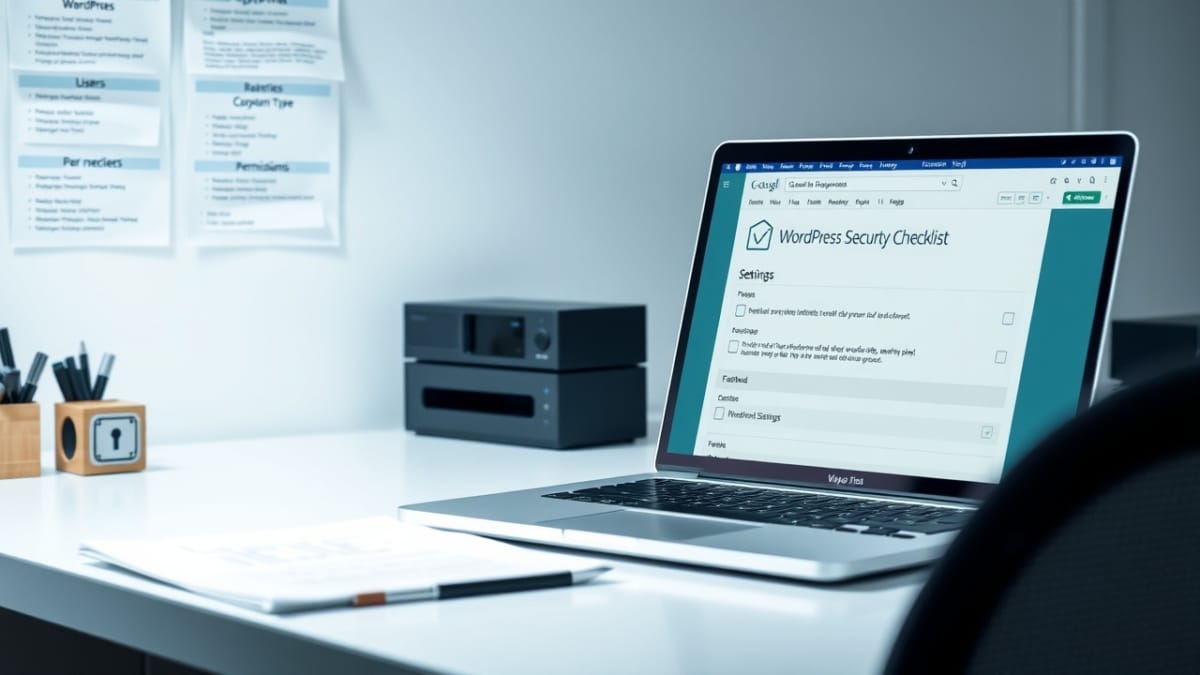 wordpress user roles and baseline security checklist